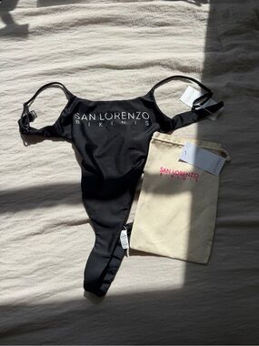 San Lorenzo Reversible Women's Black Swimsuit